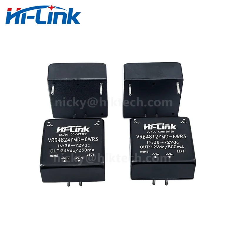 Hilink VRB48_YMD-6WR3 LED  ҽ   ġ , DCDC  , IC 6W 48V-3V 5V 12V 15V 24V,  